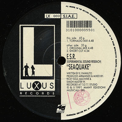 E.S.R. : Seaquake (12")