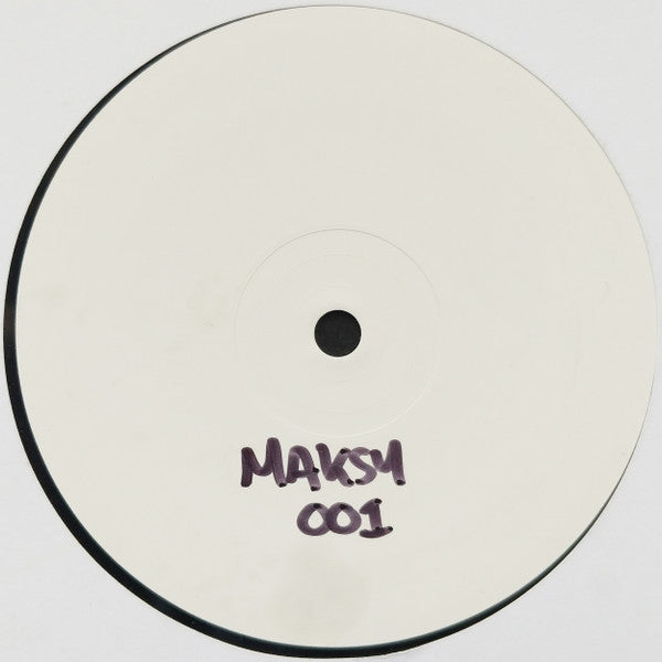 Maksy : Maksy 001 (10", RP, W/Lbl)