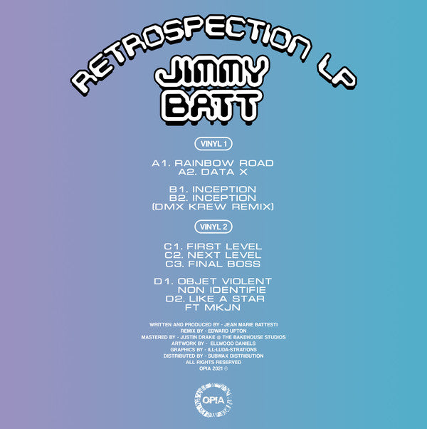 Jimmy Batt : Retrospection LP (2x12", Album)