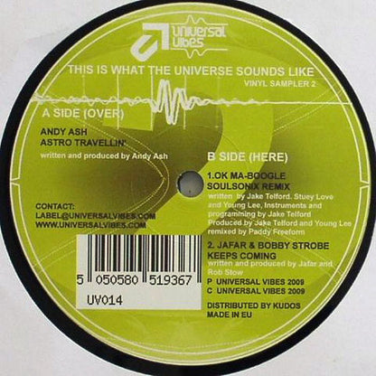 Various : This Is What The Universe Sounds Like Vinyl Sampler 2 (12", Smplr)