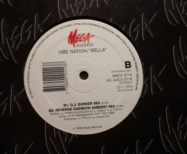 Vibe Nation : Bella (12")