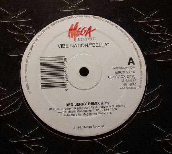 Vibe Nation : Bella (12")