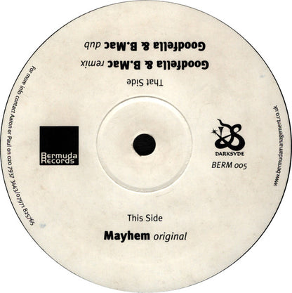 Darksyde (3) : Mayhem (12")