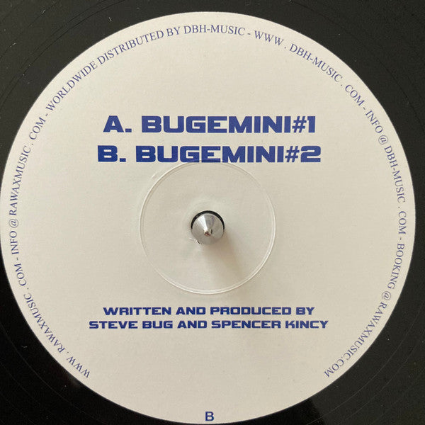 Steve Bug & Gemini : The Lost Trax (12", EP)