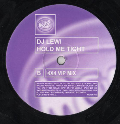 DJ Lewi : Blue Funk / Hold Me Tight (4x4 VIP Mix) (12")