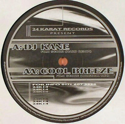 DJ Kane / Cool Breeze (3) : Film Score (12")