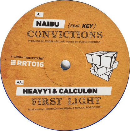 Naibu Feat. Key (21) / Heavy1 & Calculon : Convictions / First Light (12", Blu)