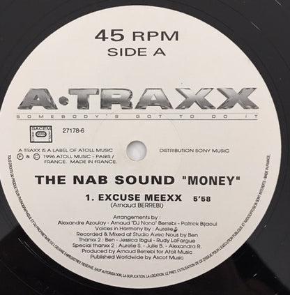 The Nab Sound : Money (12", Maxi)