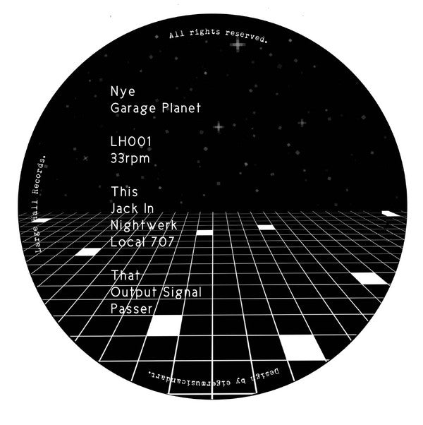 Nye : Garage Planet (12", EP)