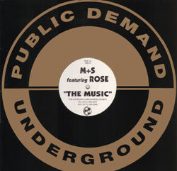 M+S* Featuring Rose (40) : The Music (12")