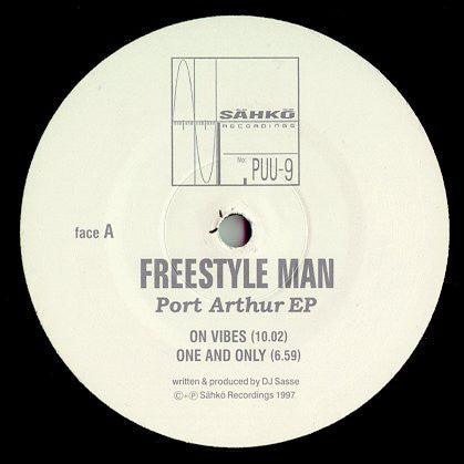 Freestyle Man : Port Arthur EP (12", EP)