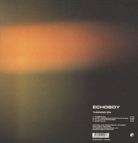 Echoboy : Turning On (12", Single)