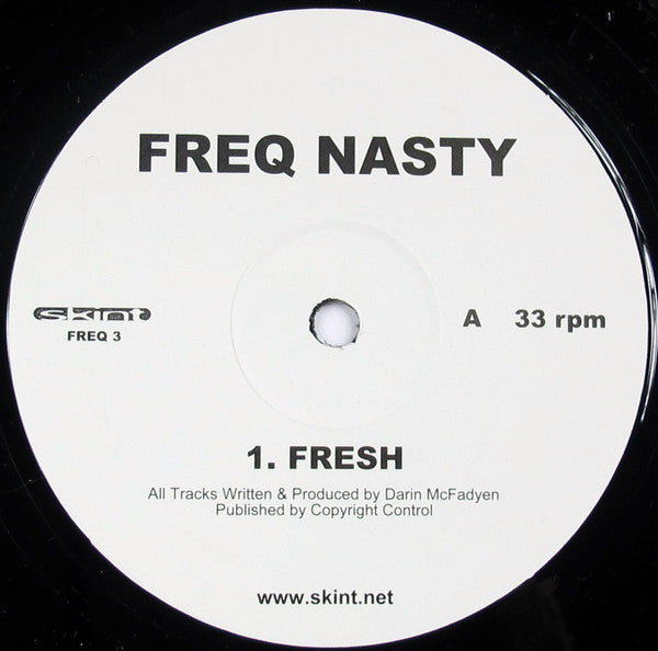 Freq Nasty : Fresh / One More Time (12", Single)