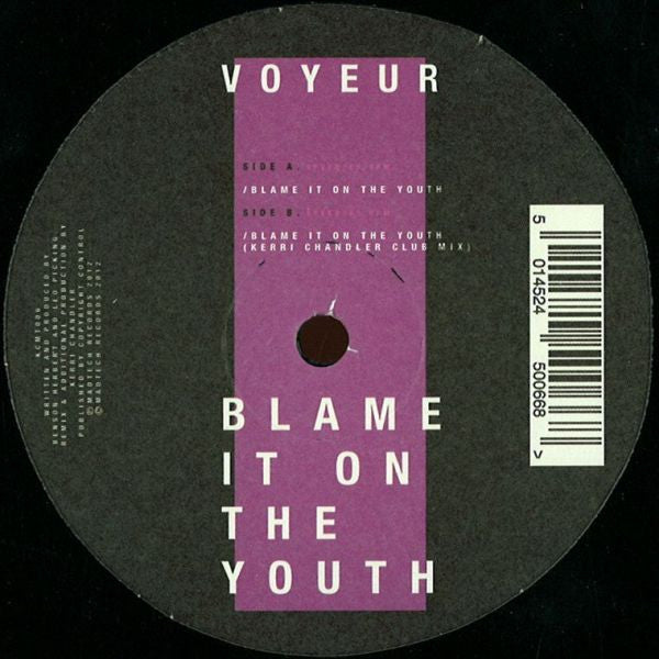 Voyeur (4) : Blame It On The Youth (12")