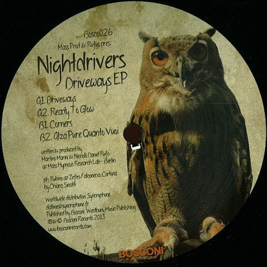 Nightdrivers : Driveways EP (12", EP)