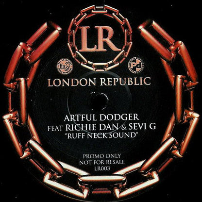 Artful Dodger Feat Richie Dan & Sevi G : Ruff Neck Sound (12", S/Sided, Promo)