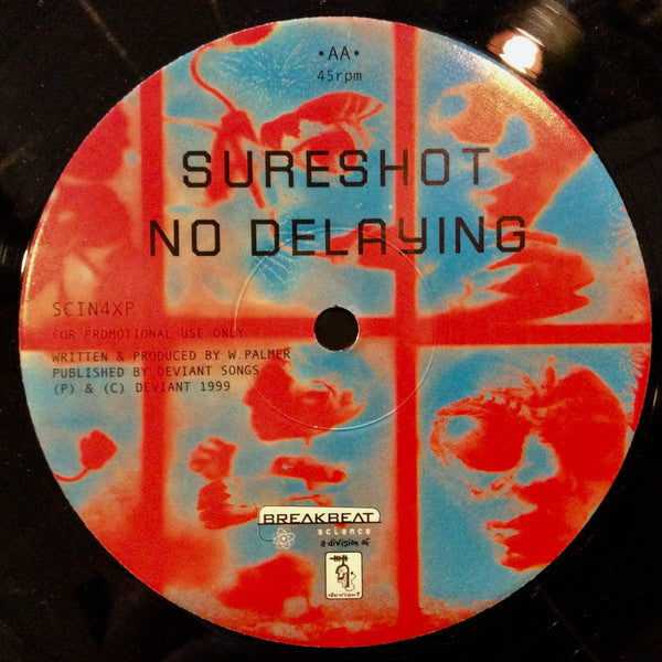 Sureshot : Get Busy / No Delaying (12", Single)