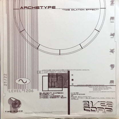 Archetype : Time Dilation Effect (12", Ltd)