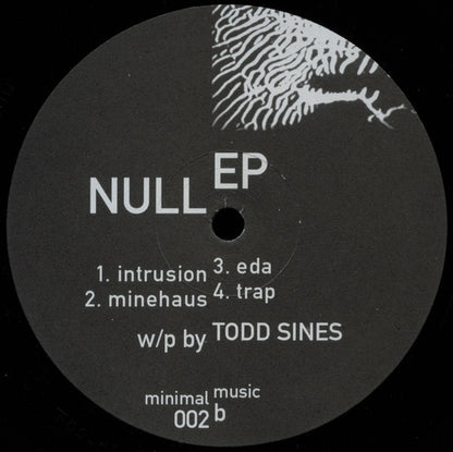 Todd Sines : Null EP (12", EP)