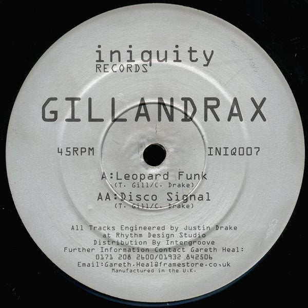 Gillandrax : Leopard Funk (12")