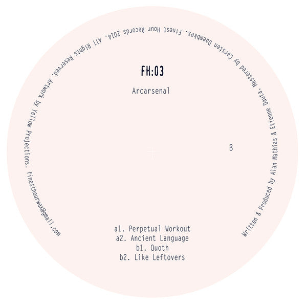 Arcarsenal : FH:03 (12", EP)