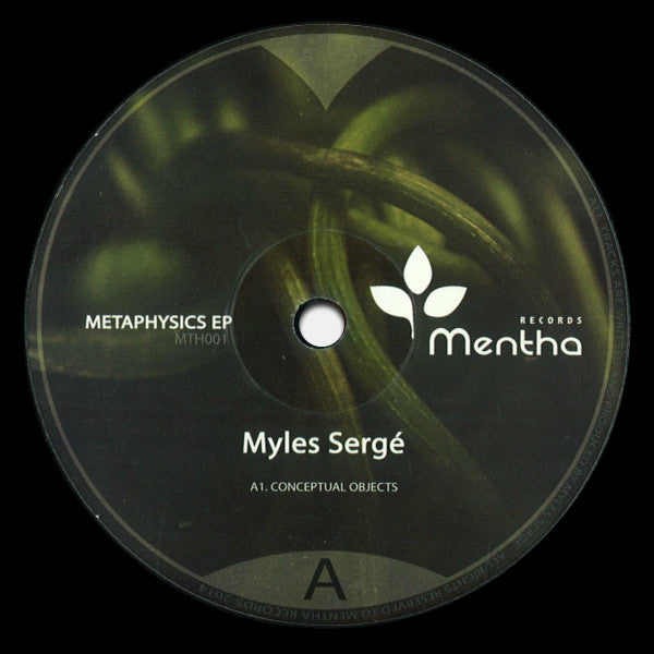 Myles Sergé : Metaphysics EP (12", EP)