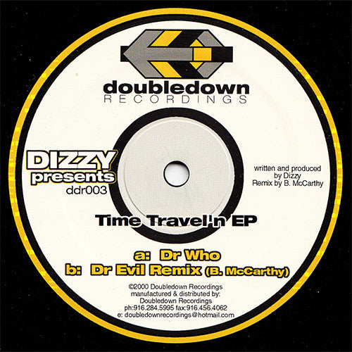 Dizzy : Time Travel'n EP (12", EP)