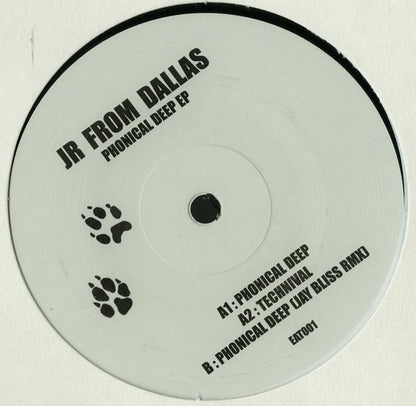 JR From Dallas : Phonical Deep EP (12", EP)