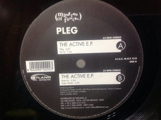 Pleg : The Active E.P. (12")