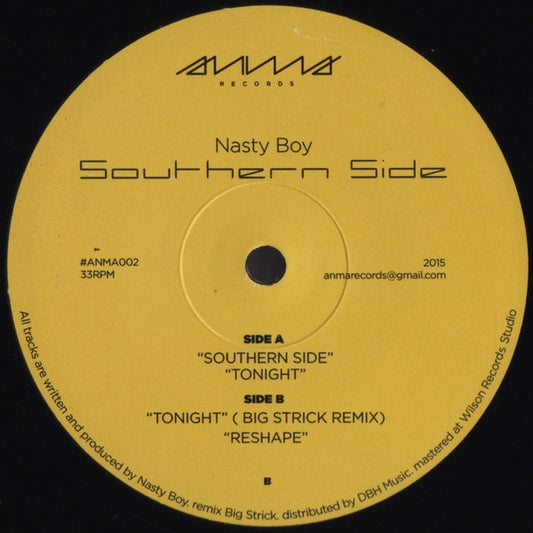 Nasty Boy (6) : Southern Side (12")