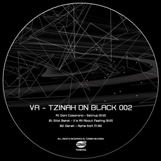 Various : Tzinah On Black 002 (12", EP)