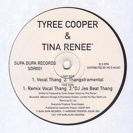 Tyree Cooper & Tina Renee : Do Yo! Thang (12")