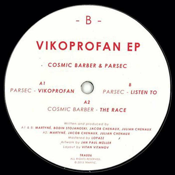 Cosmic Barber & Parsec (5) : Vikoprofan EP (12", EP)