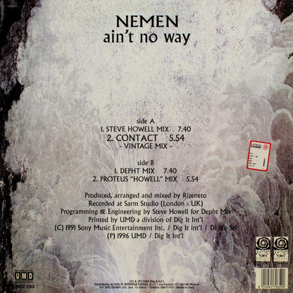 Nemen : Ain't No Way (12")