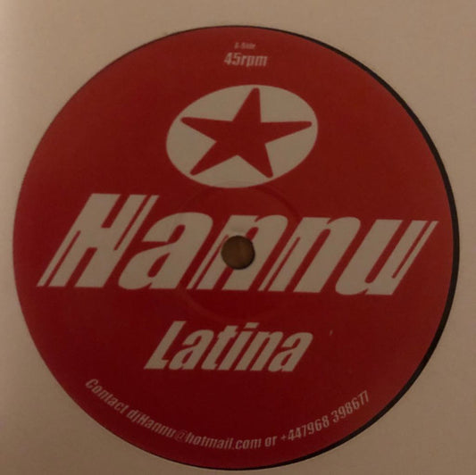 Hannu : Latina (12", W/Lbl)