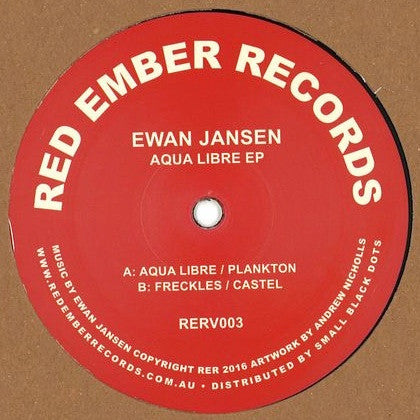 Ewan Jansen : Aqua Libre EP (12", EP)