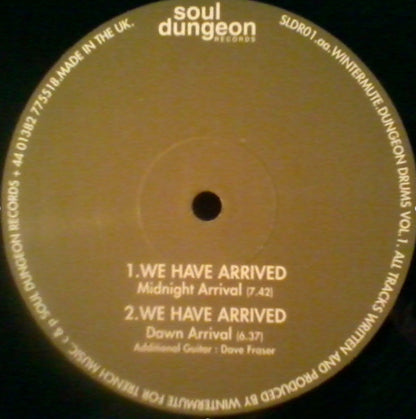 Wintermute : Dungeon Drums (Volume 1) (12")