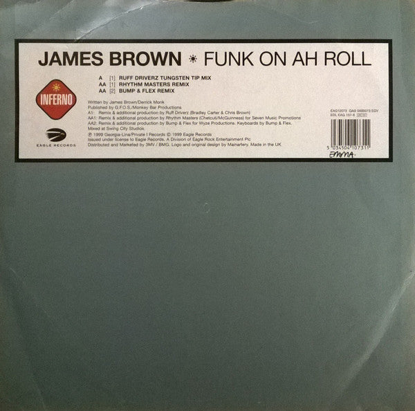 James Brown : Funk On Ah Roll (12")