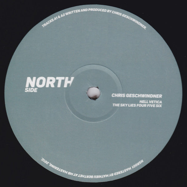 Chris Geschwindner & Henry Hyde : NSR001 (12", EP)