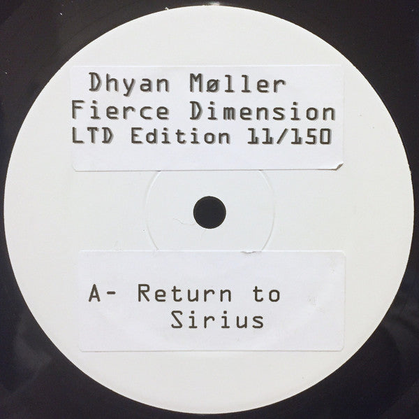 Dhyan Moller : Return To Sirius (12", Ltd, W/Lbl, Sti)